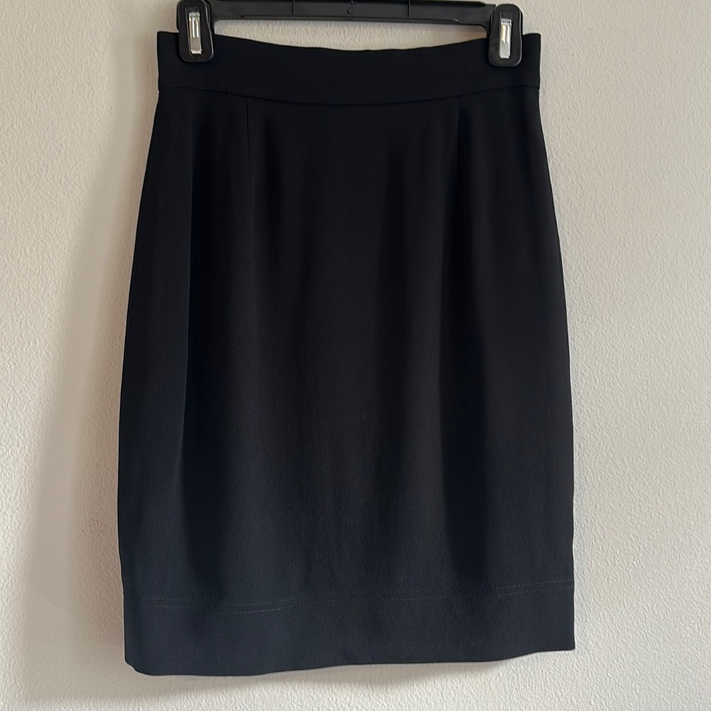 Cheap and Chic by Moschino Classic Black Pencil Skirt - Made in Italy